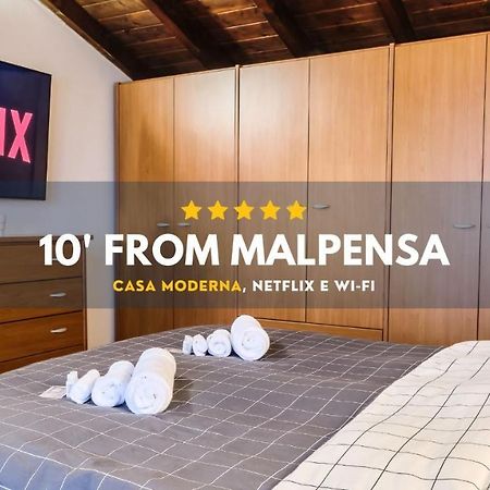 卡索雷特塞皮翁10' From Malpensa Casa Moderna, Netflix & Wi-Fi公寓 外观 照片